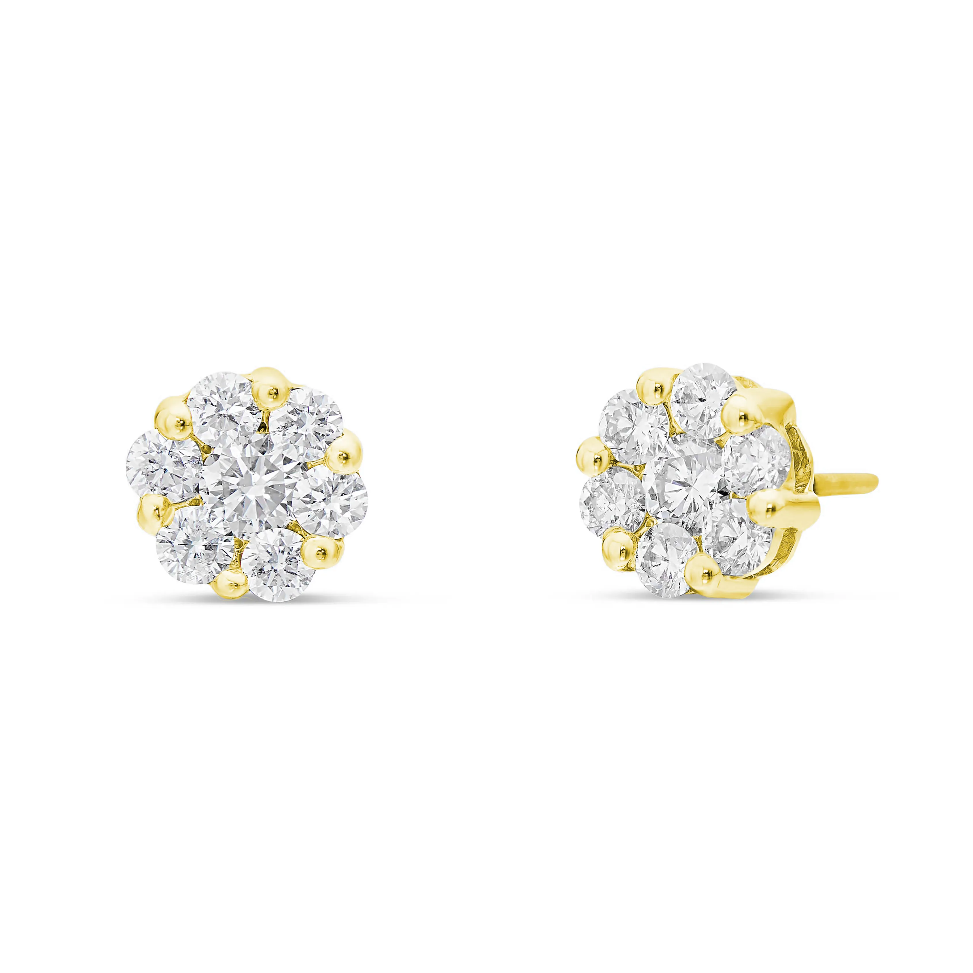 14k Gold .50ct Diamond Stud Earrings