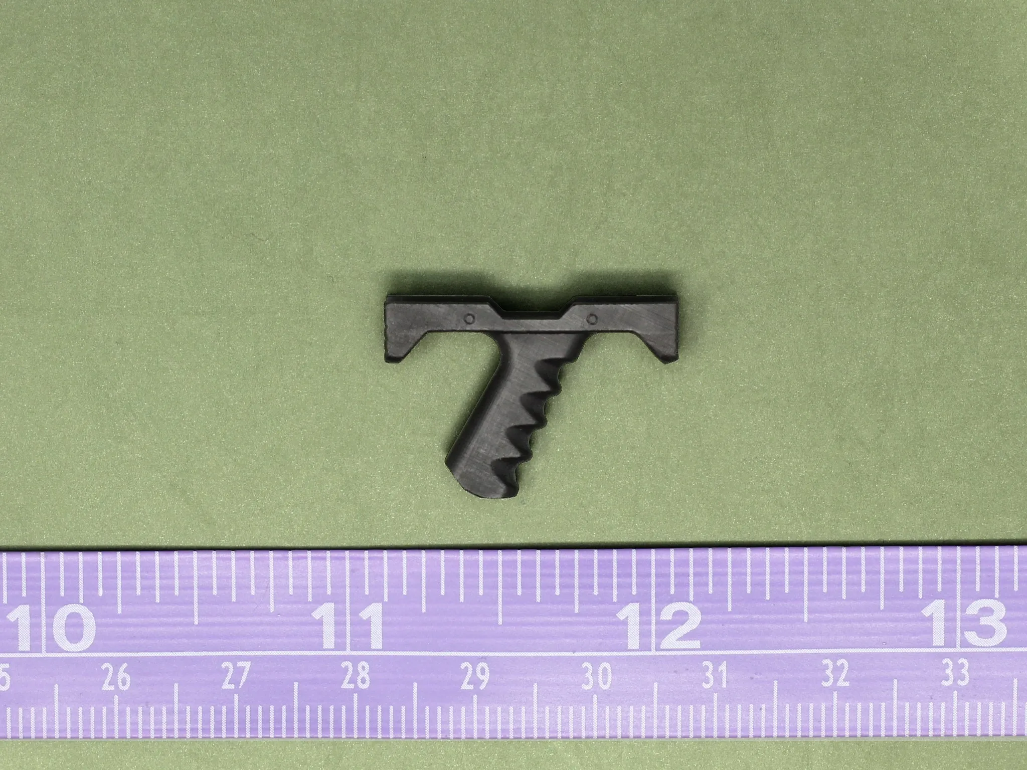 1/6 - Custom - Black SR-Q Tactical Foregrip (type 1)