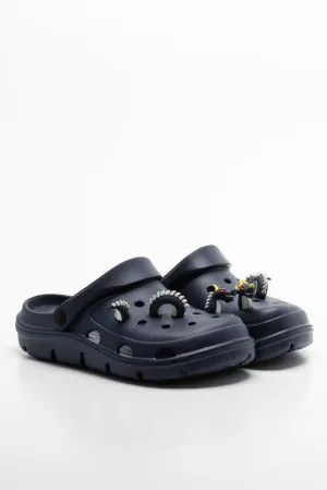 3D  Jibbitz clog navy