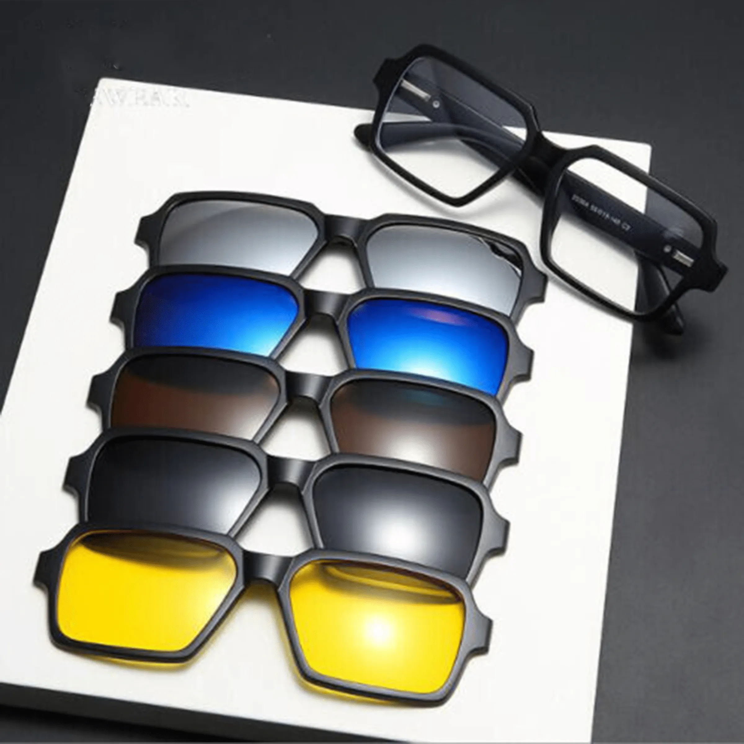 5-in-1 Magnetic Polarized Sunglasses