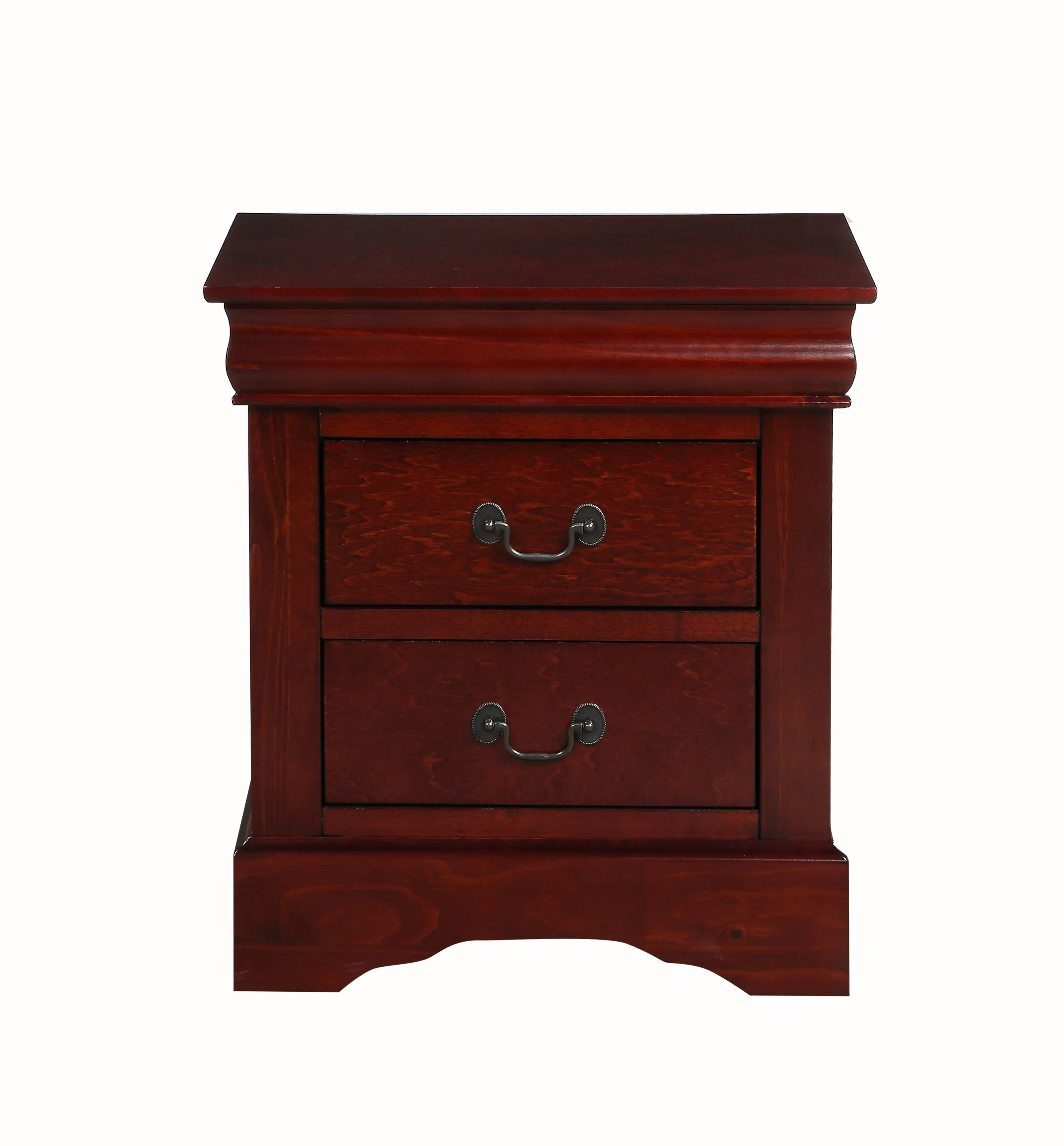 ACME Louis Philippe III Nightstand in Cherry 19523