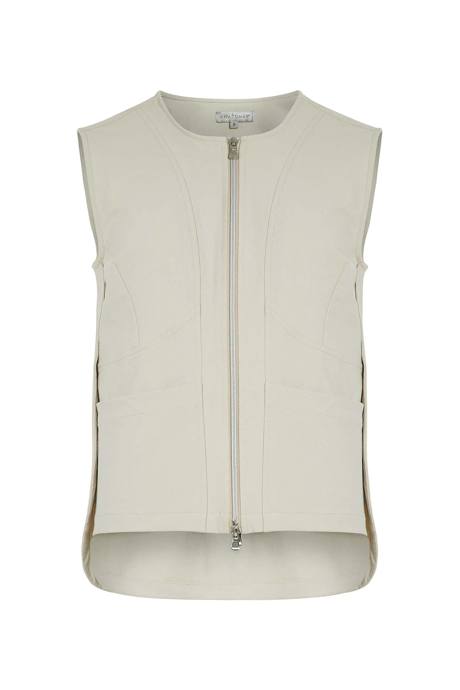 Adley Techno Linen Vest Top