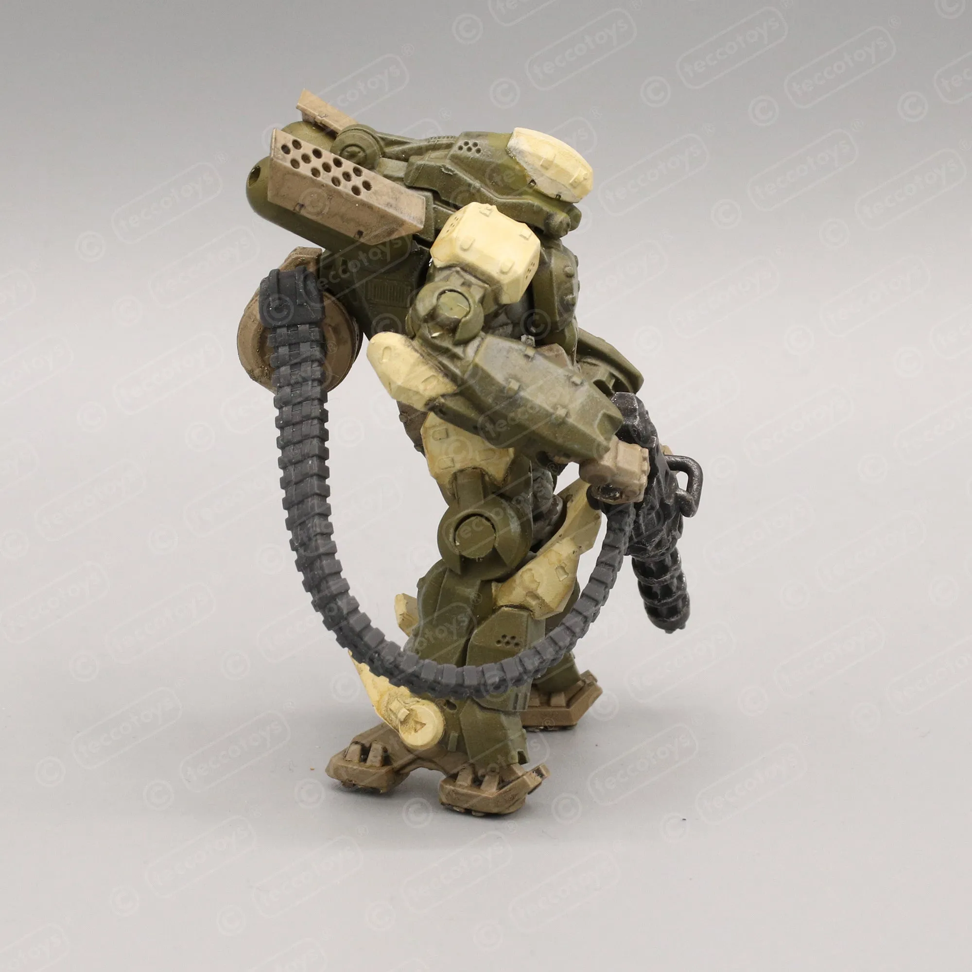 Age Of Mecha™ Exo Armor "Heavy" 3D printable action figure file (pre-supported)