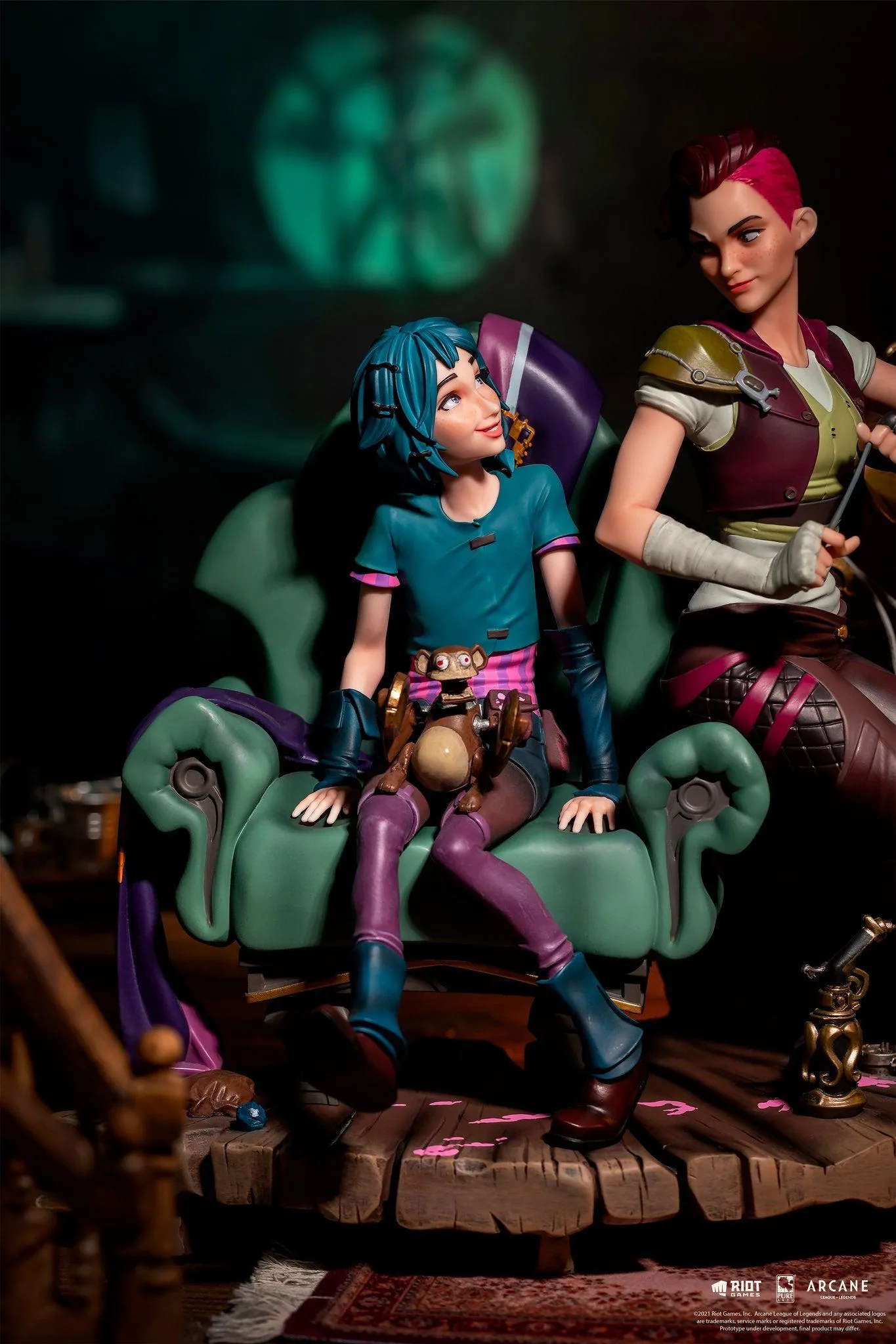 Arcane - Arcane Powder and Vi 1/6 Scale Statue