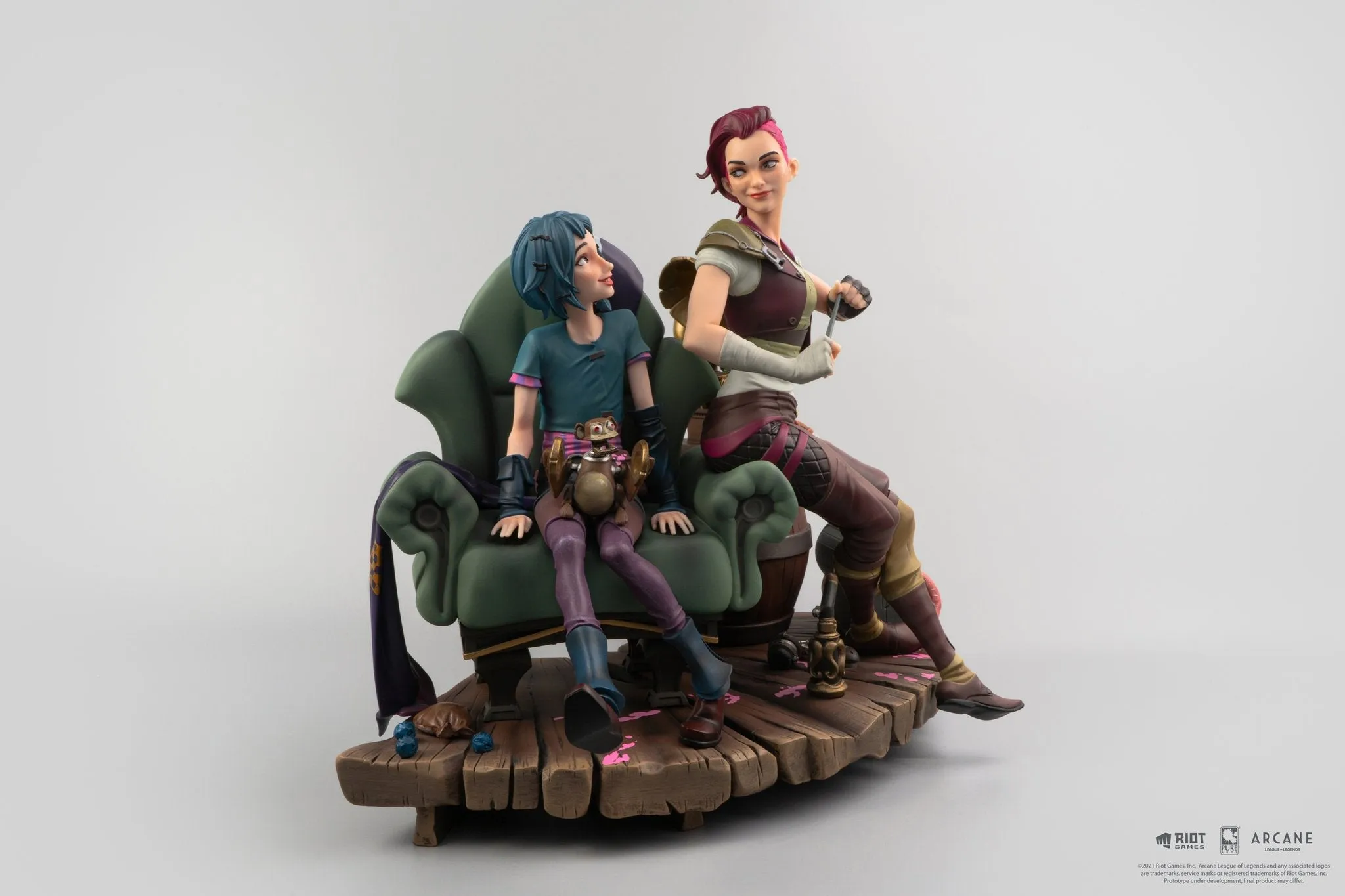 Arcane - Arcane Powder and Vi 1/6 Scale Statue