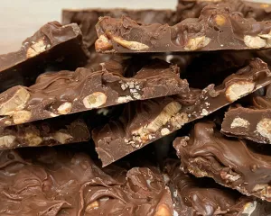 Cashew Bark, milk chocolate