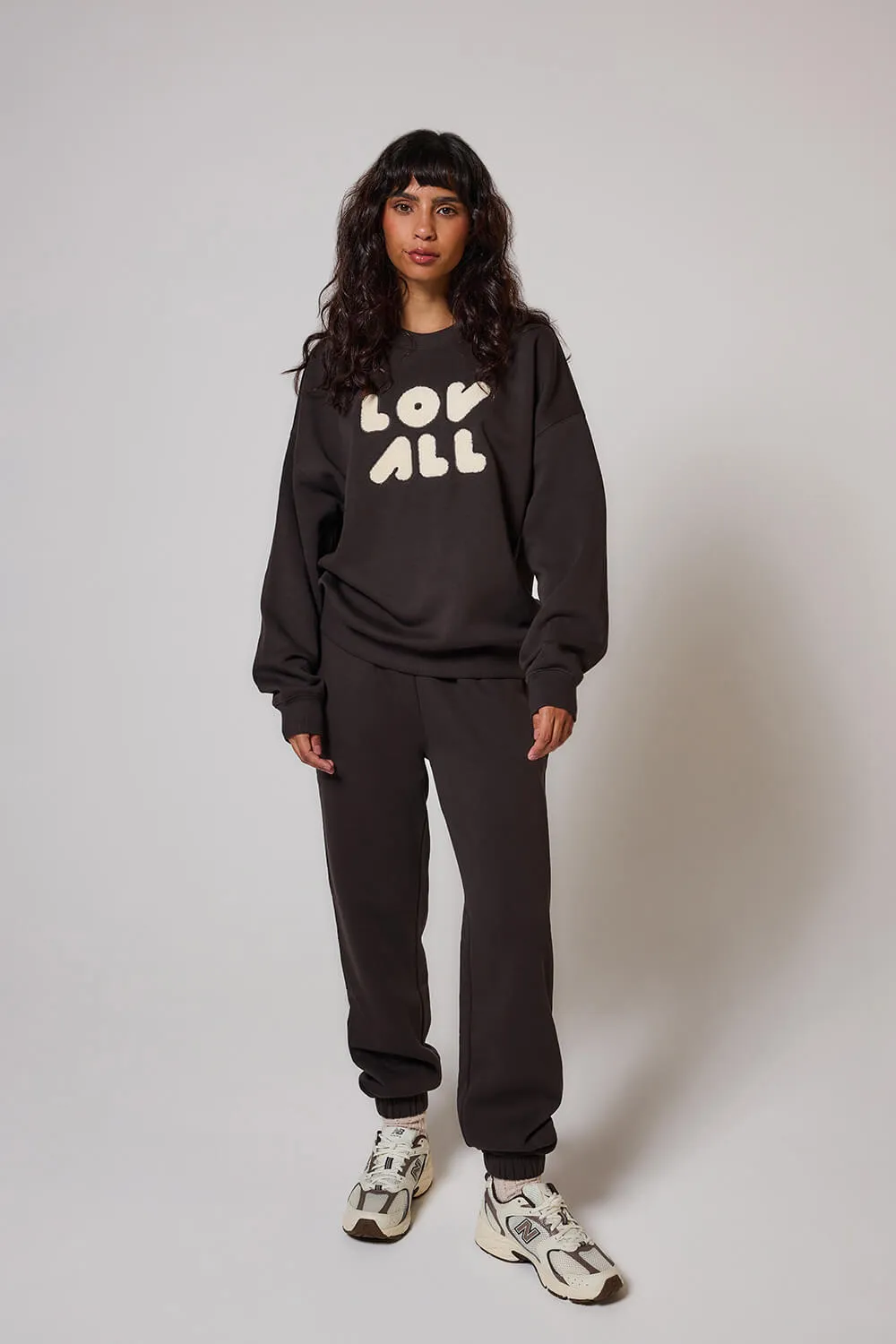 Curve ALL SZN Organic Cuffed Jogger - Black Coffee