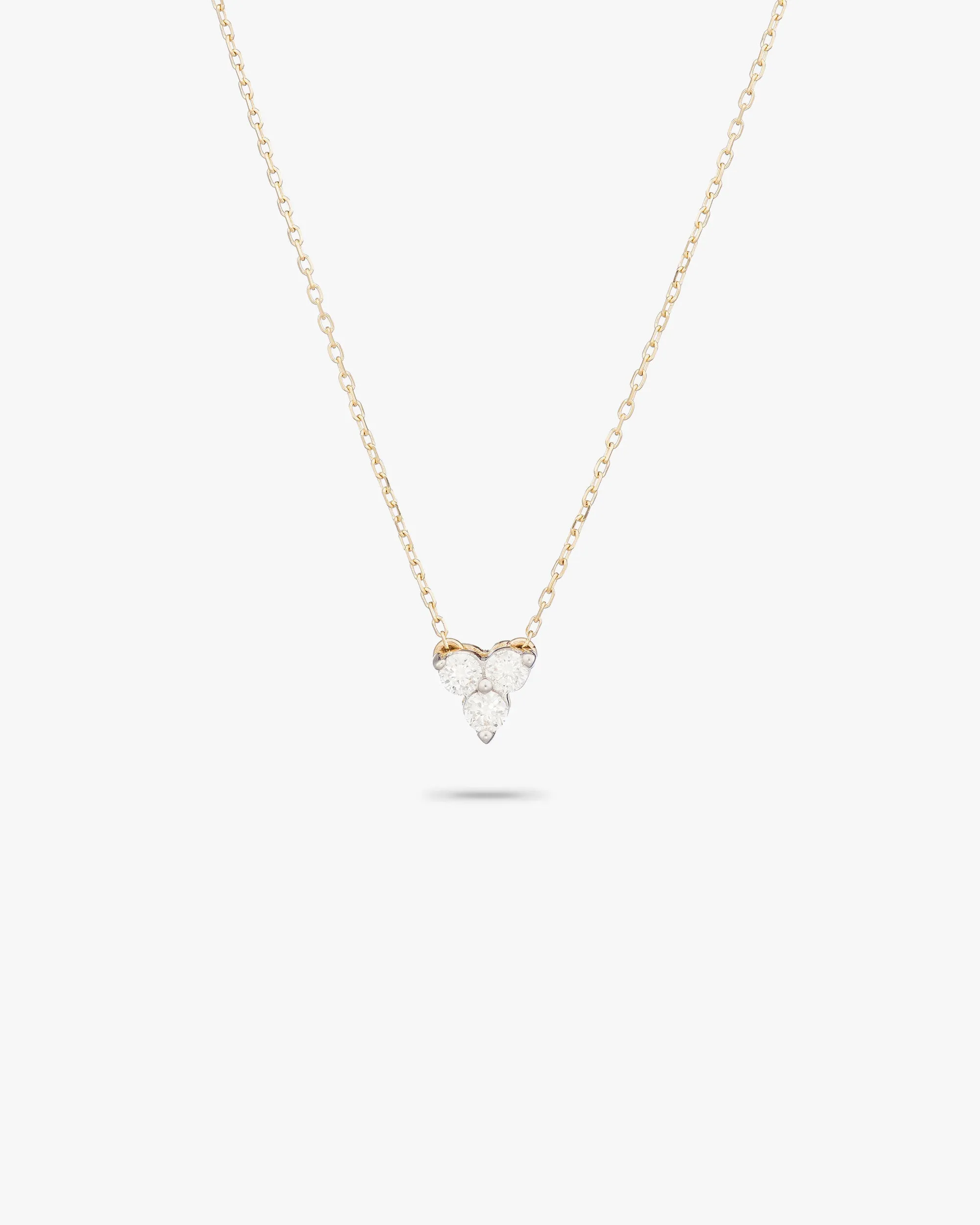 Diamond Cluster Necklace