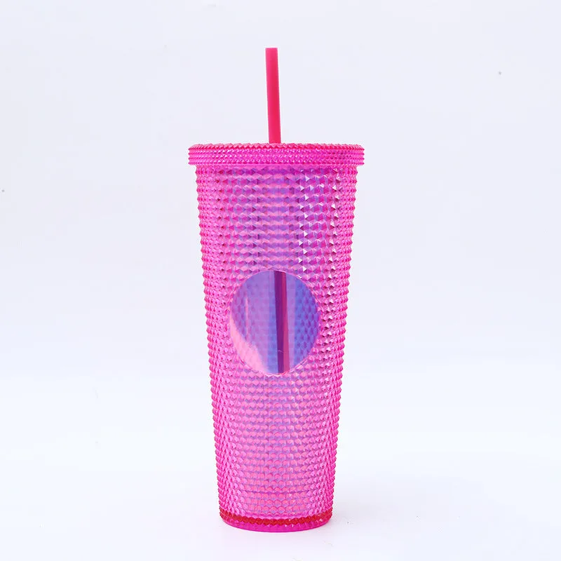 Double layer Stylish Plastic Cup