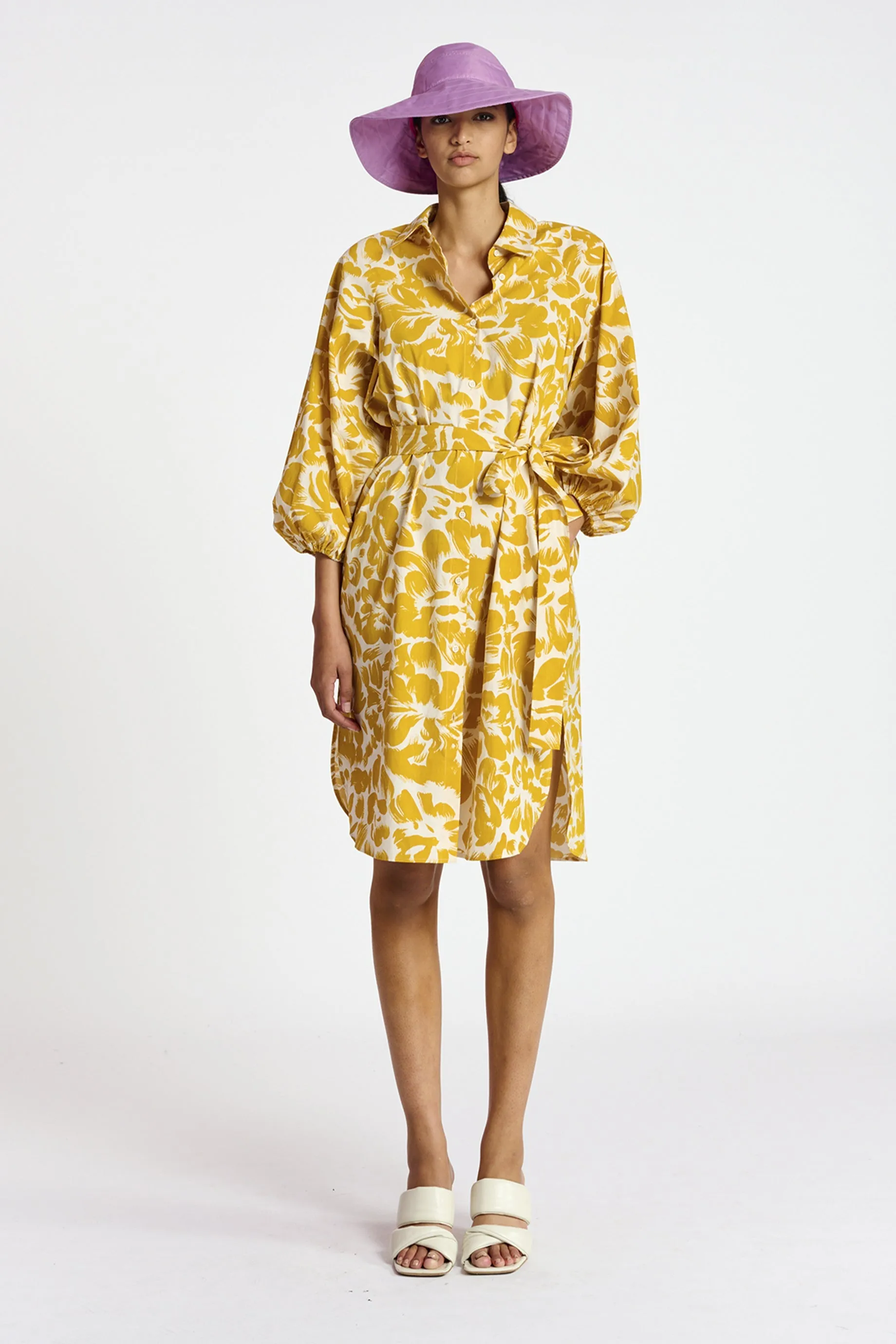 Essentiel Antwerp Bemerald Dress - Yellow