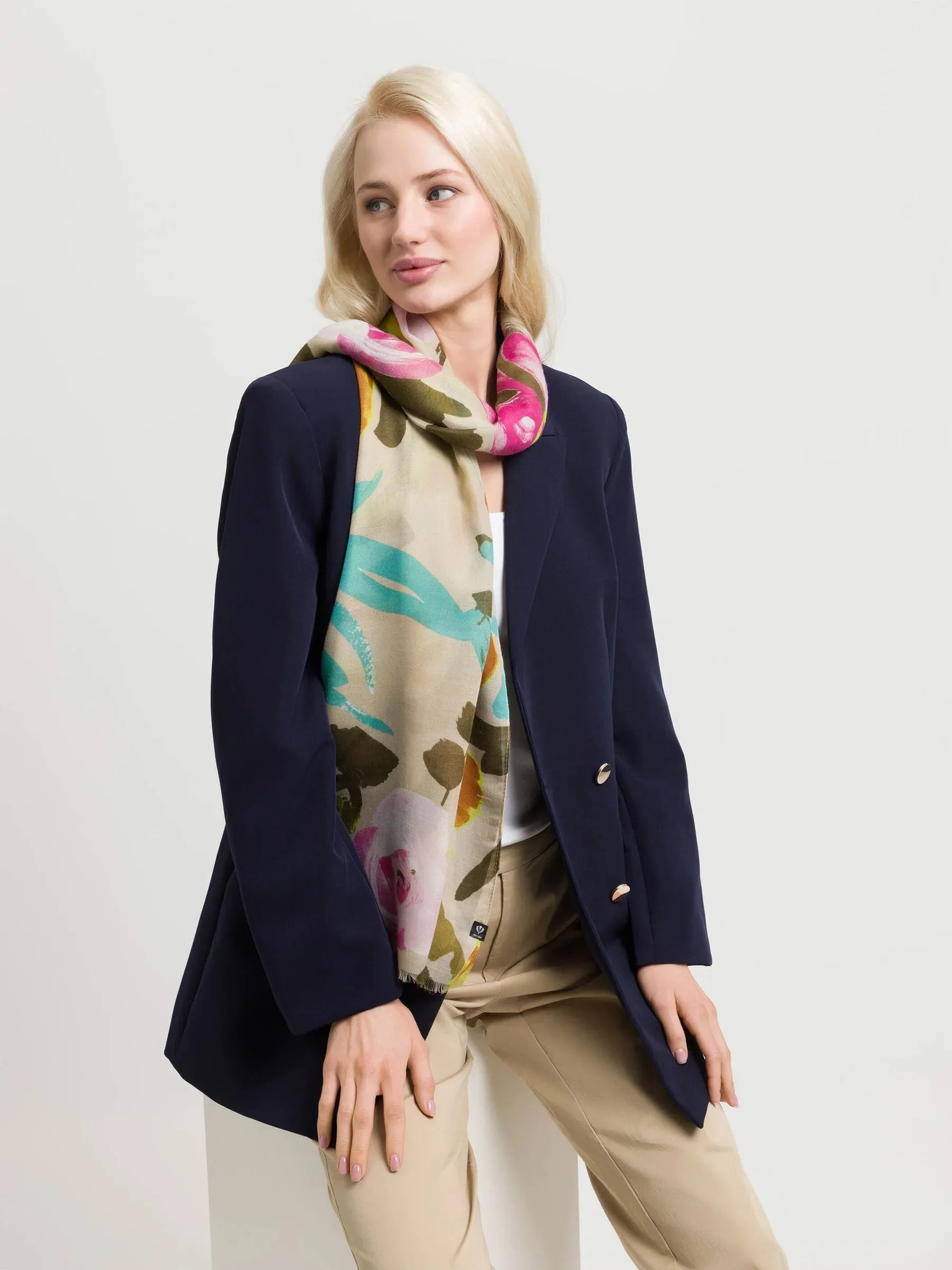 Fraas Sustainability Edition Wildflower ECO Scarf