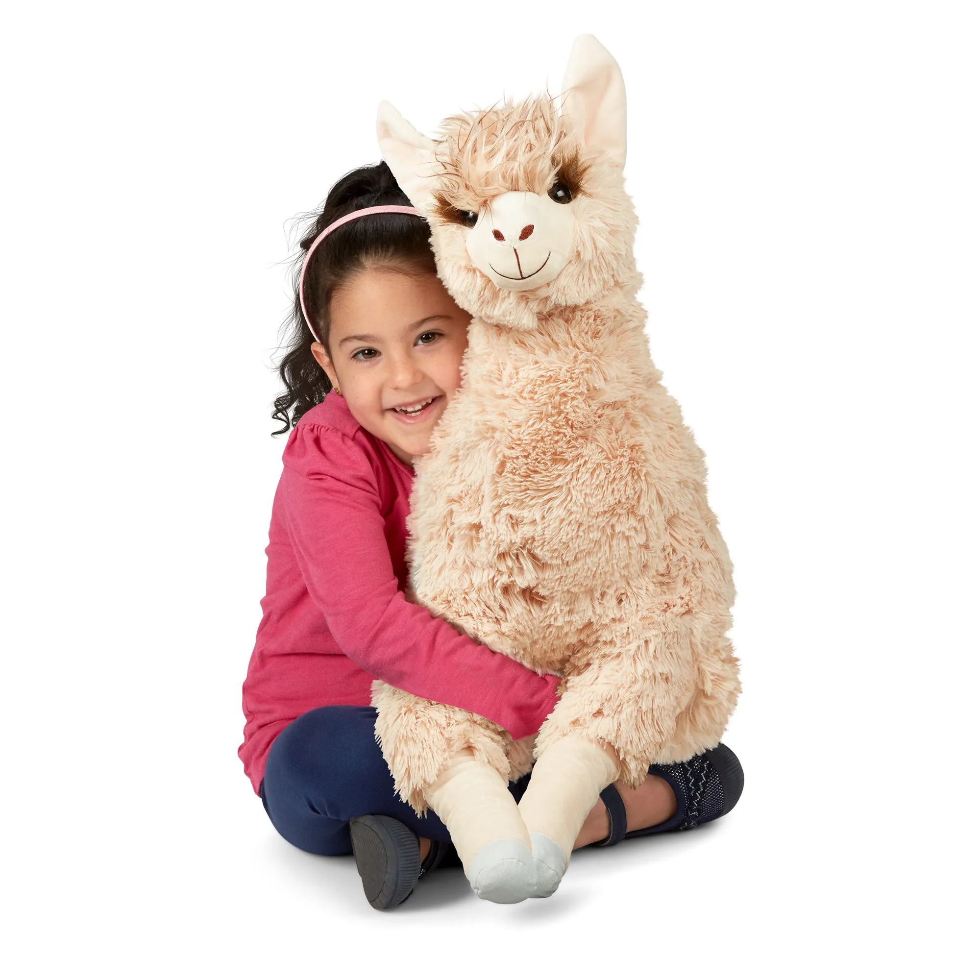 Jumbo Llama Stuffed Plush Animal