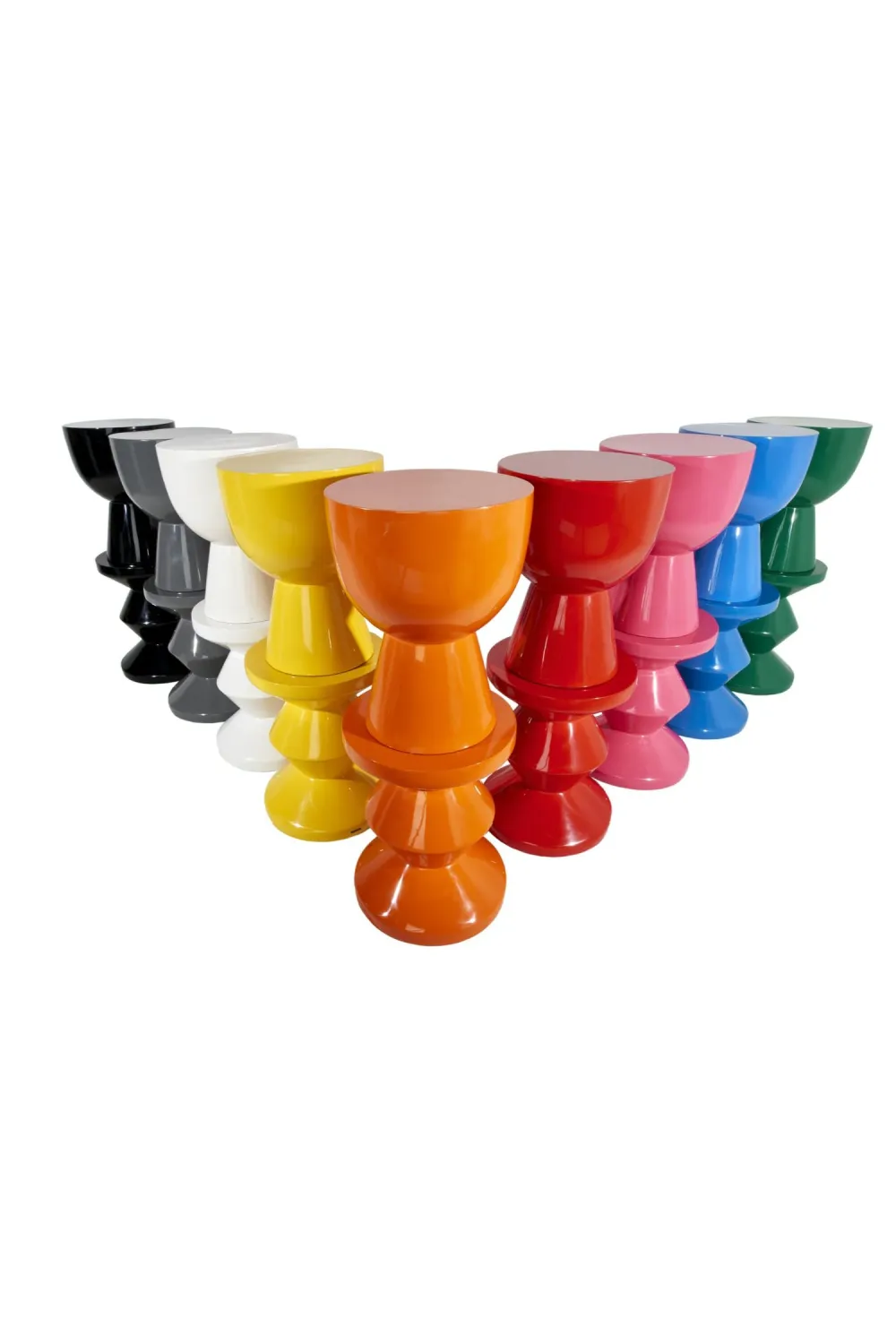 Lacquered Accent Stool | Pols Potten Tam Tam