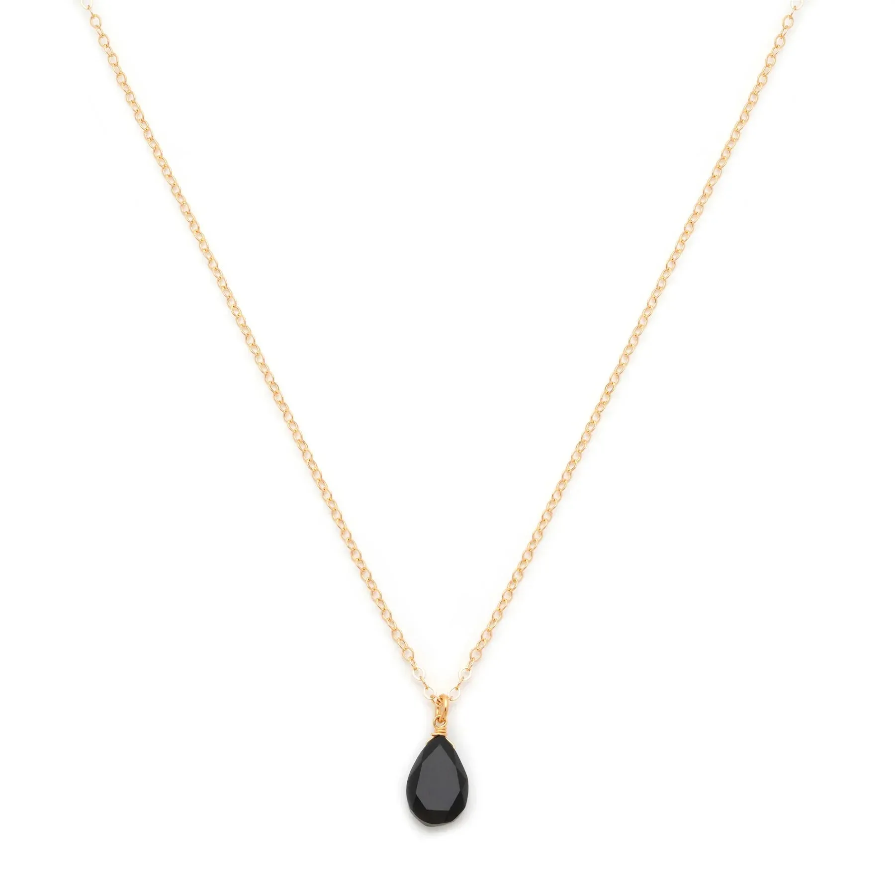 Leah Yard Ava Necklace Black Onyx