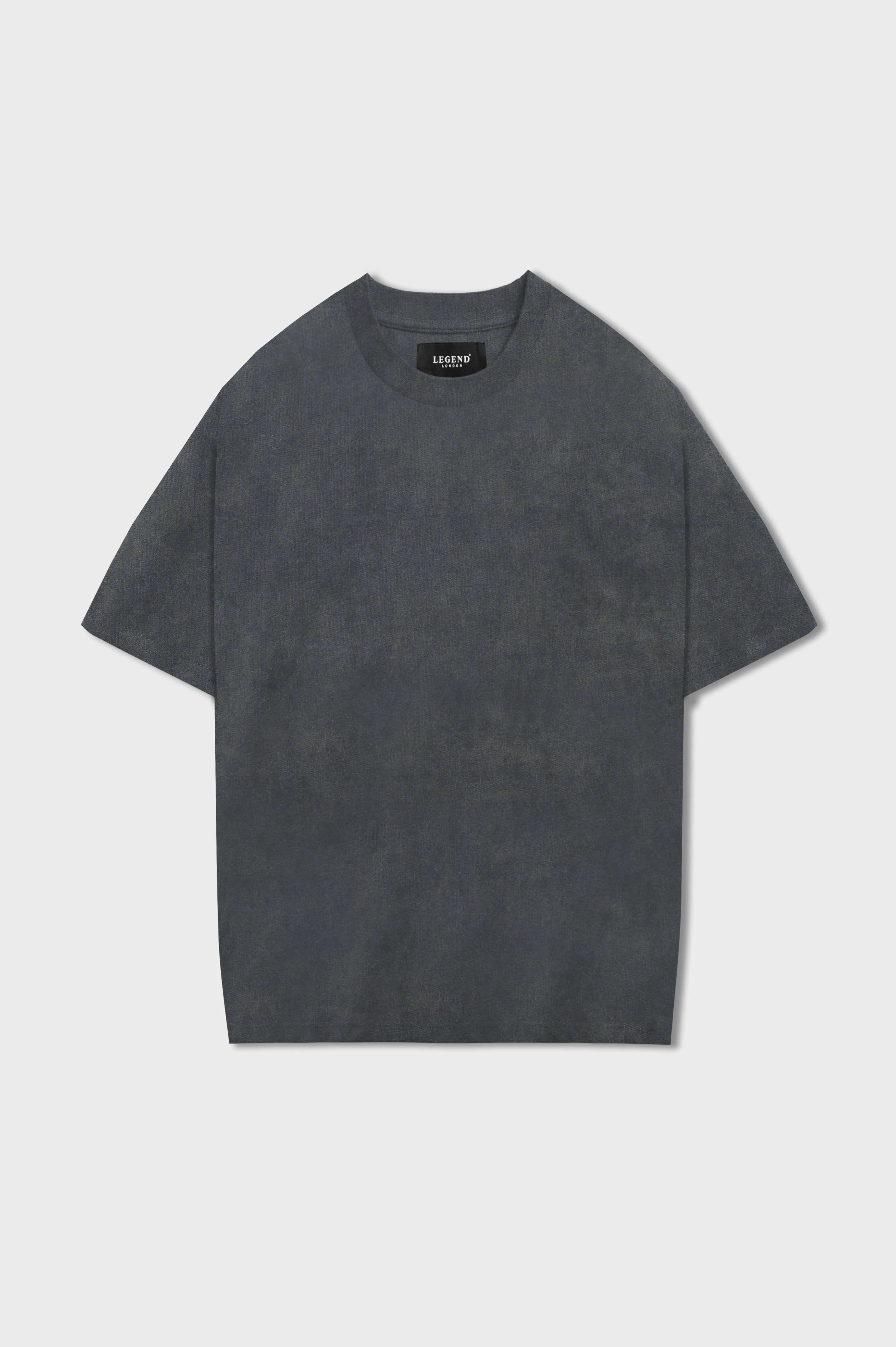 LEGEND* BASICS OVERSIZED T-SHIRT - WASHED GREY