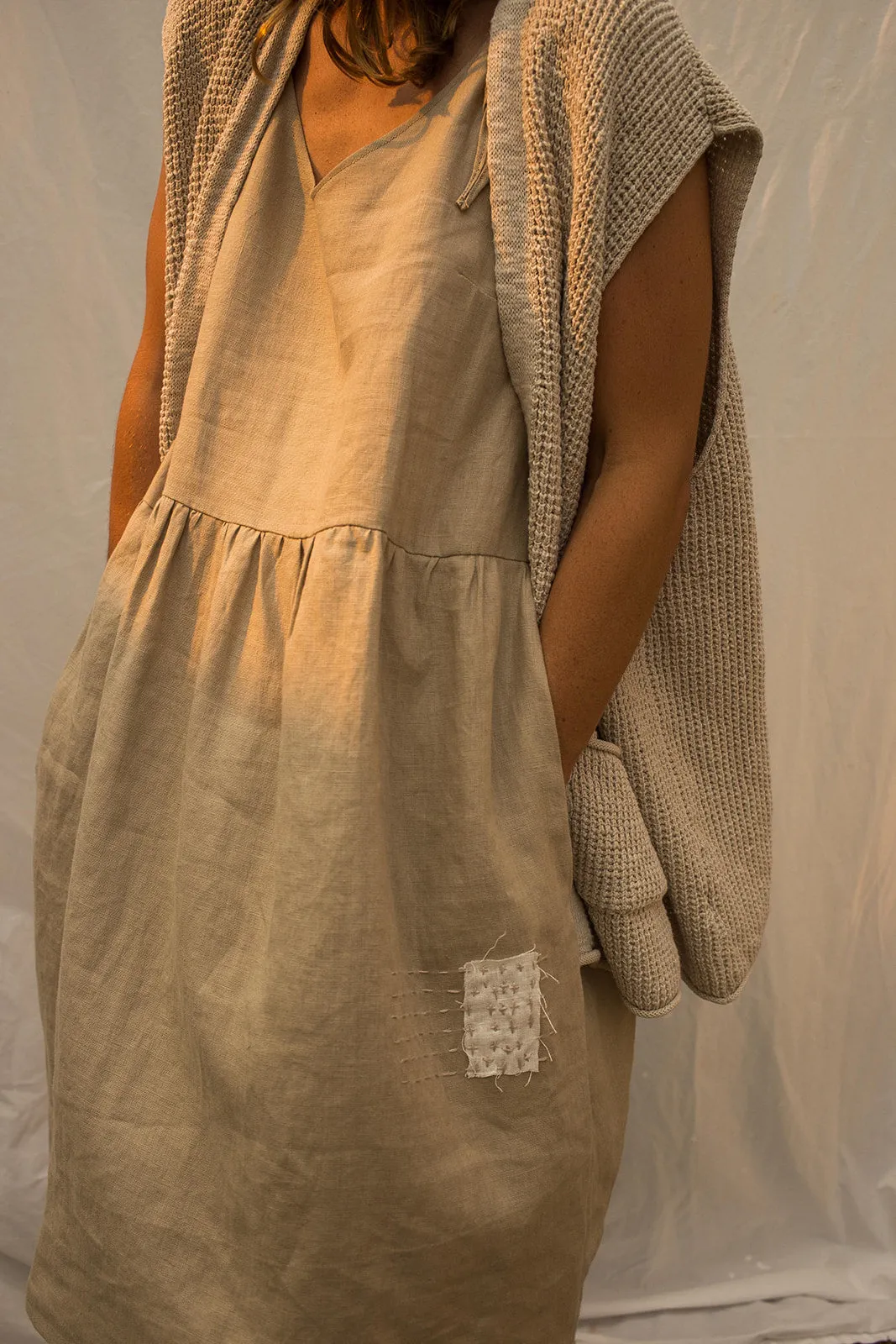 Mabel Linen Dress