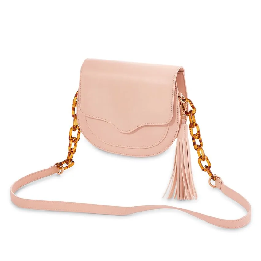 Mudpie Resin Link Crossbody Bag