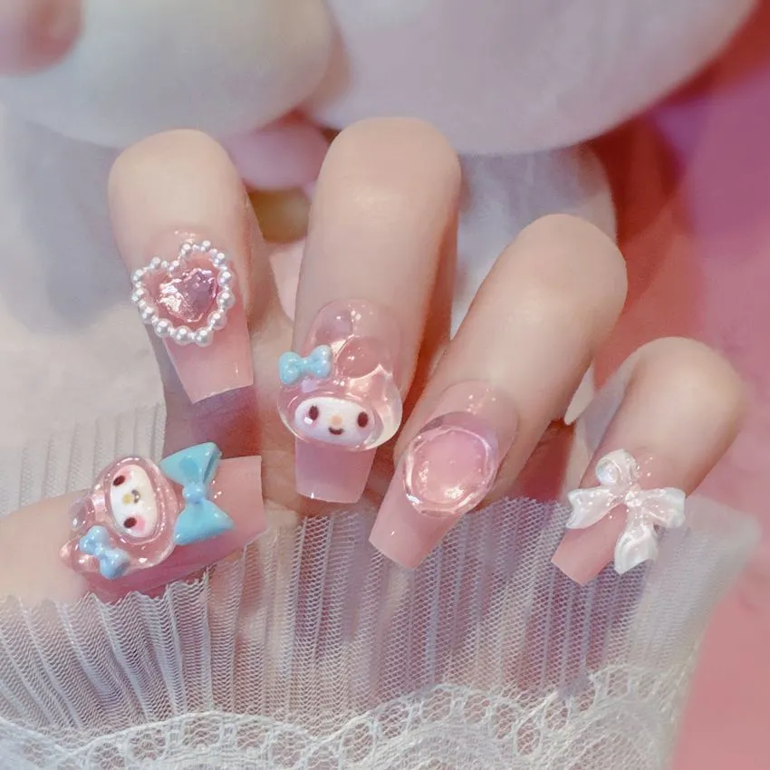 Nail art for beautiful girl Kawaii Melody