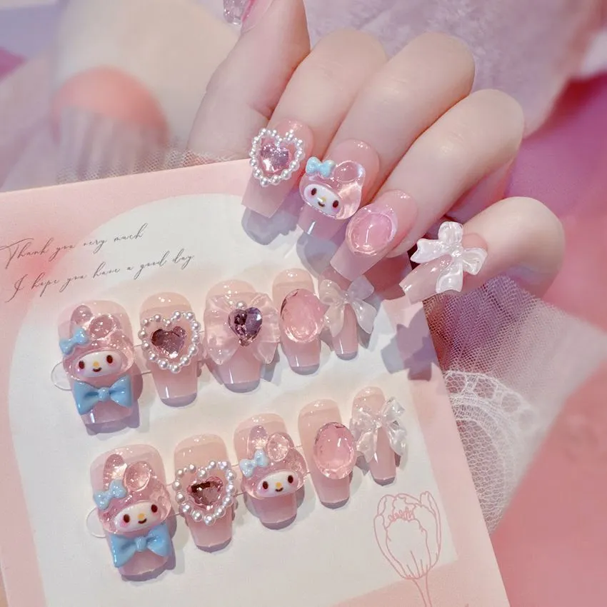 Nail art for beautiful girl Kawaii Melody