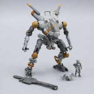 Pocket Mech™ "Vulture" 3D printable action figure file (pre-supported)