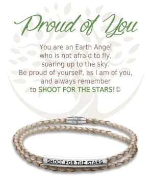 Proud Of You: Leather Bracelet