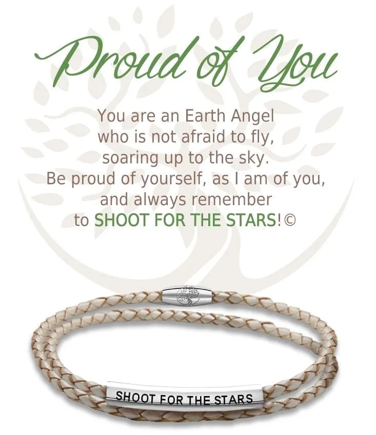 Proud Of You: Leather Bracelet