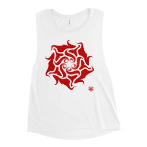 ROSA DAMASCENA FEMME MUSCLE TANK