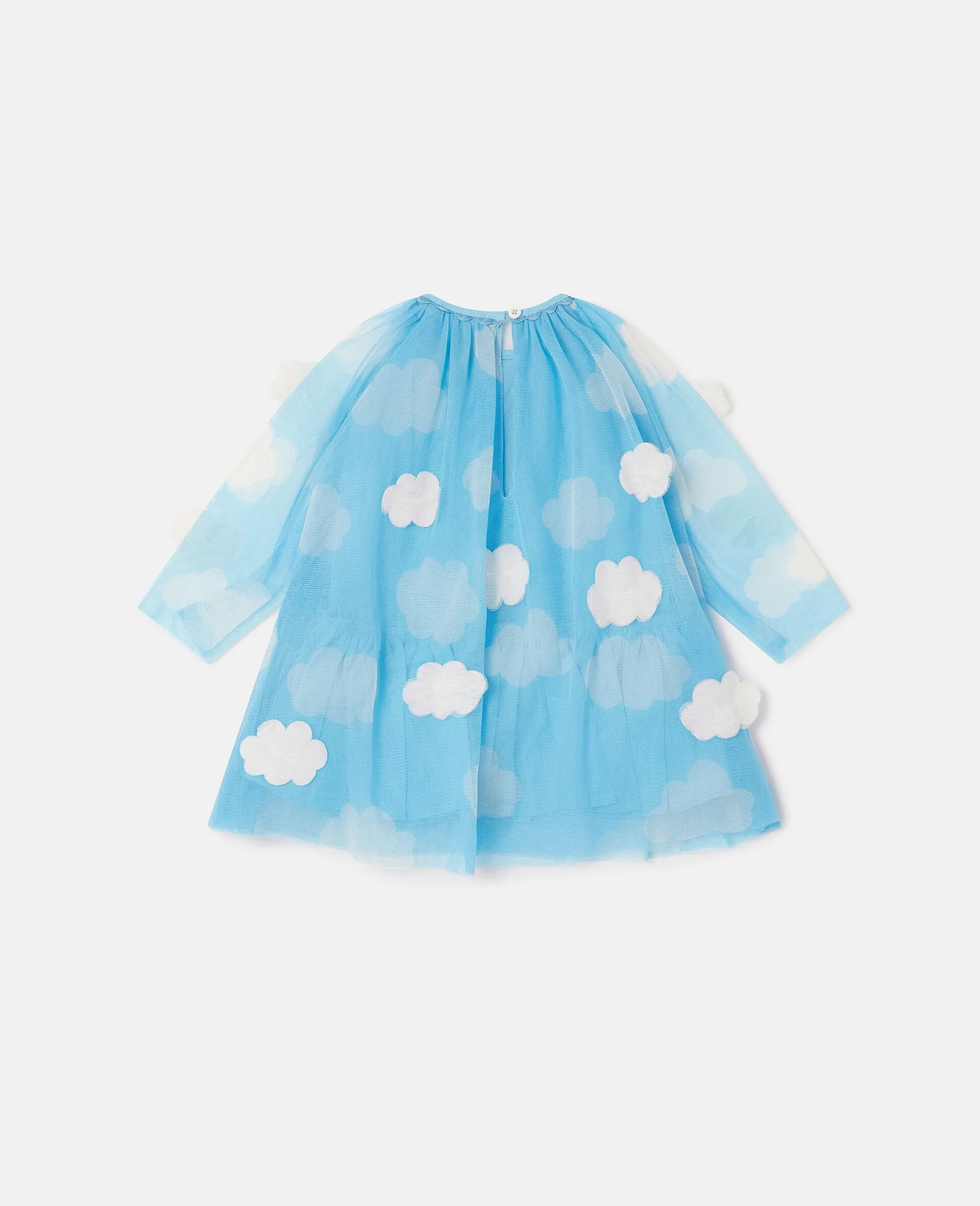 Stella McCartney Baby Girls Blue Tulle Cloud Dress