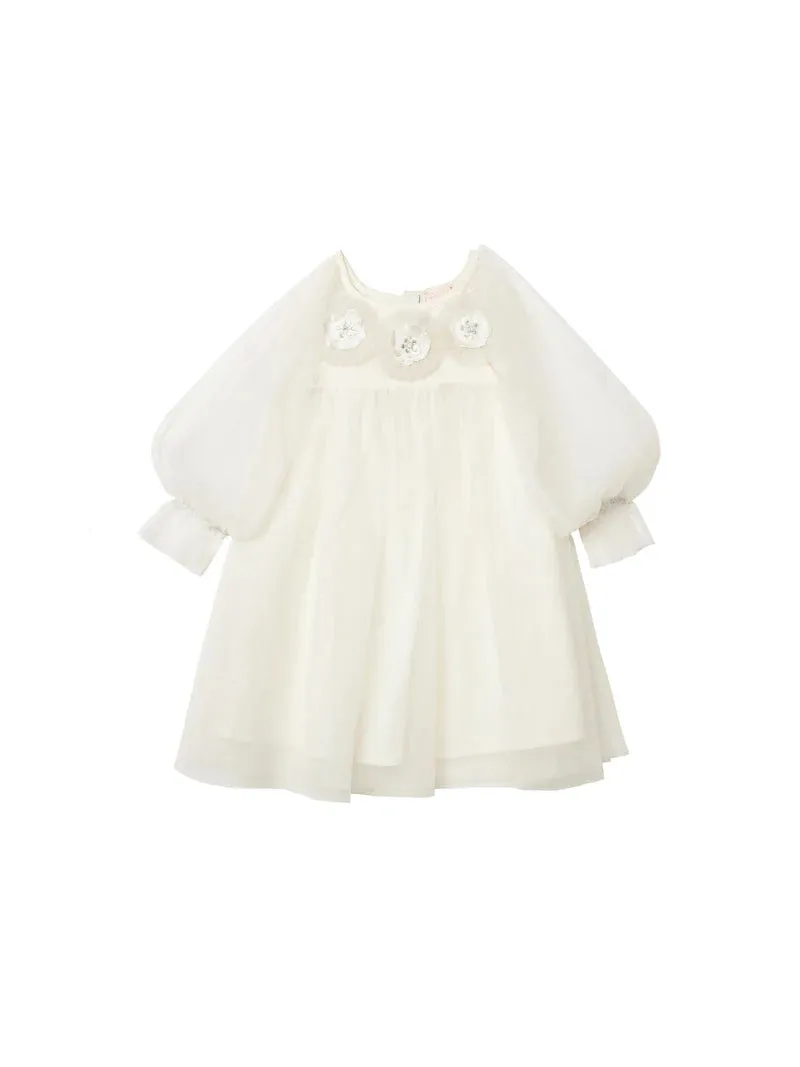 Tutu Du Monde Bébé Snowy Petal Tulle Dress