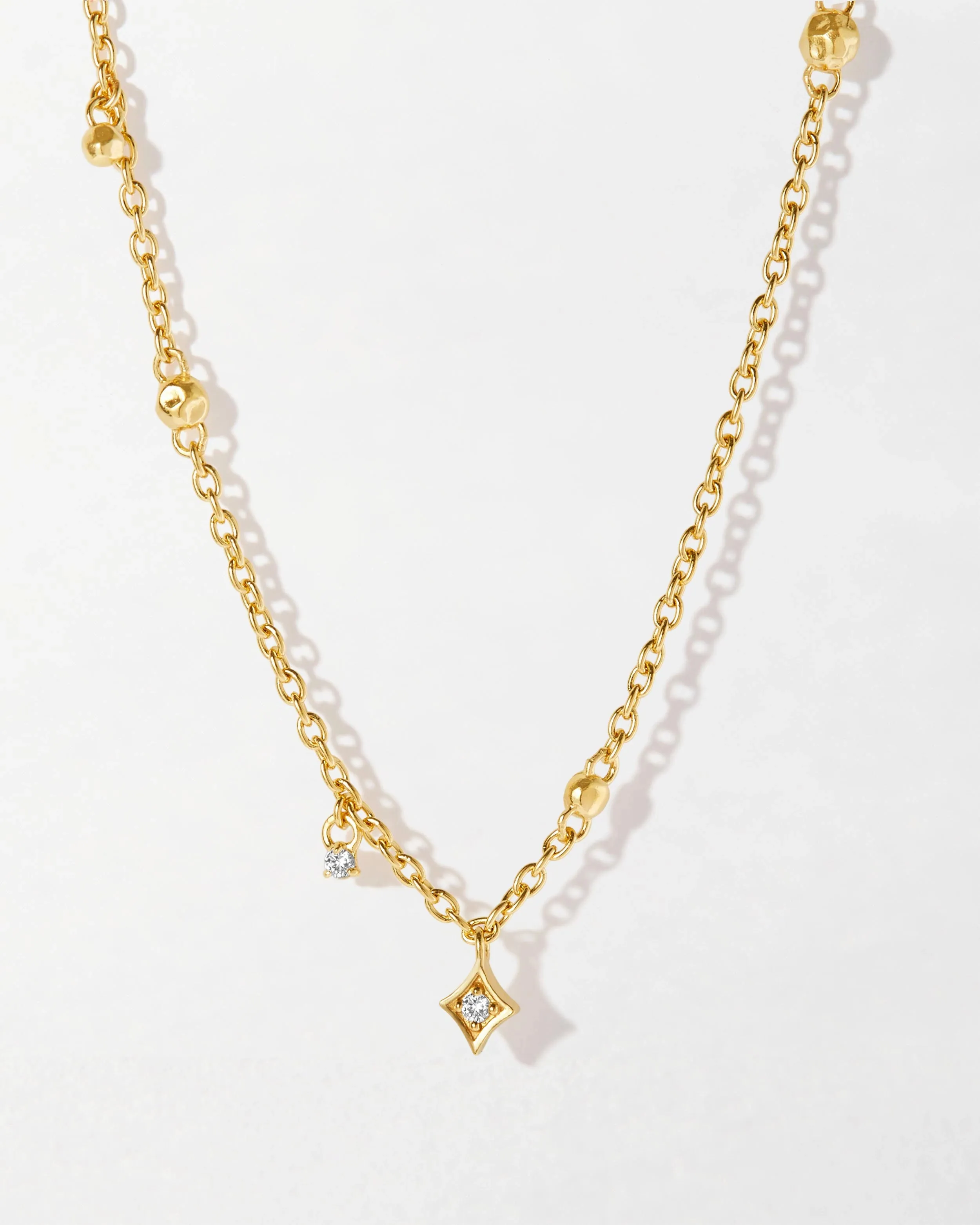 Victoria Milky Way Necklace - Gold