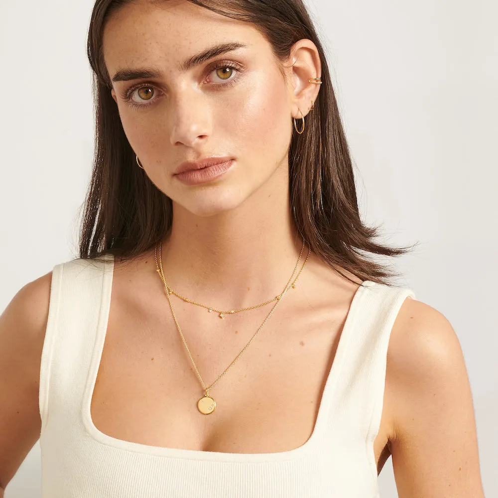 Victoria Milky Way Necklace - Gold