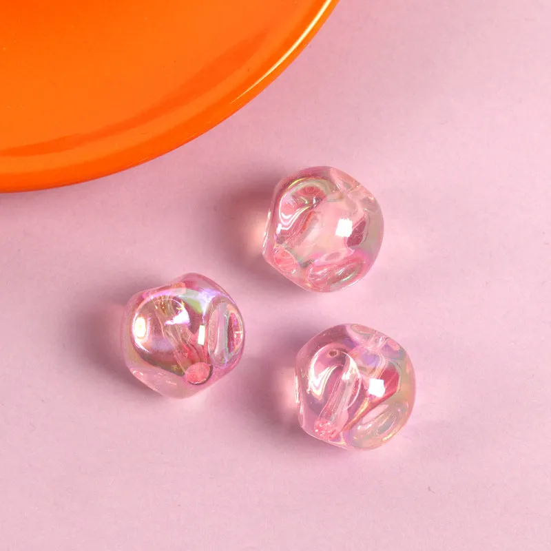 Wholesale 100PCS Acrylic Transparent Fig Beads